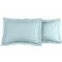 Voir la diapositive 1 : Sensei Maison Lot de 2 taies d'oreiller en percale de coton SOFT PERCALE