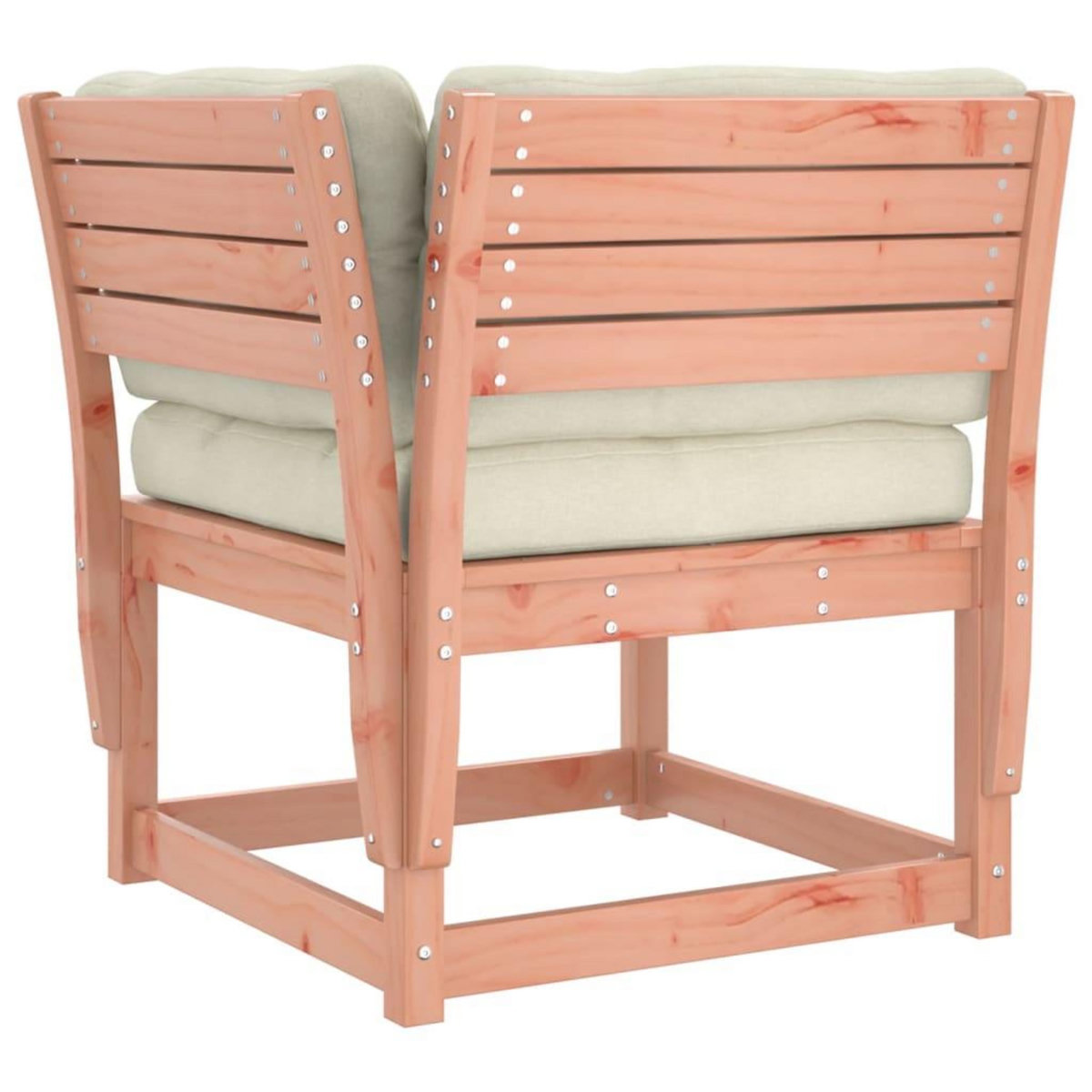 VIDAXL Salon de jardin 5 pcs avec coussins bois massif douglas