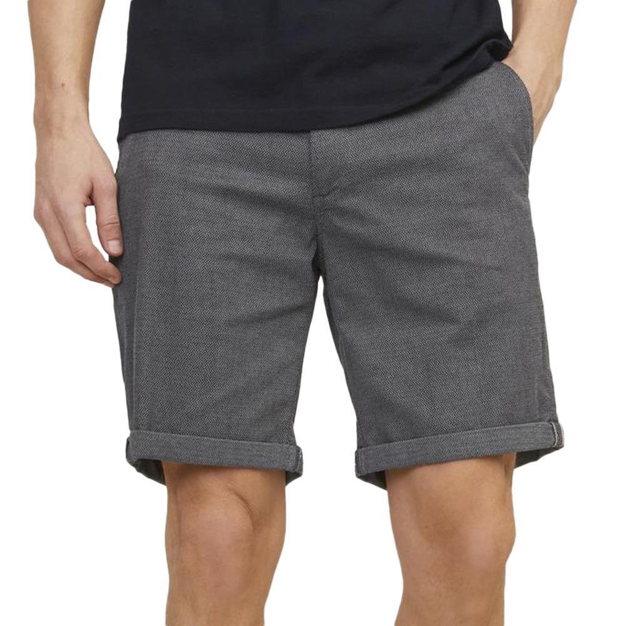 Voir la diapositive 1 : Jack & Jones Short Chino Gris foncé Homme Jack & Jones Fury