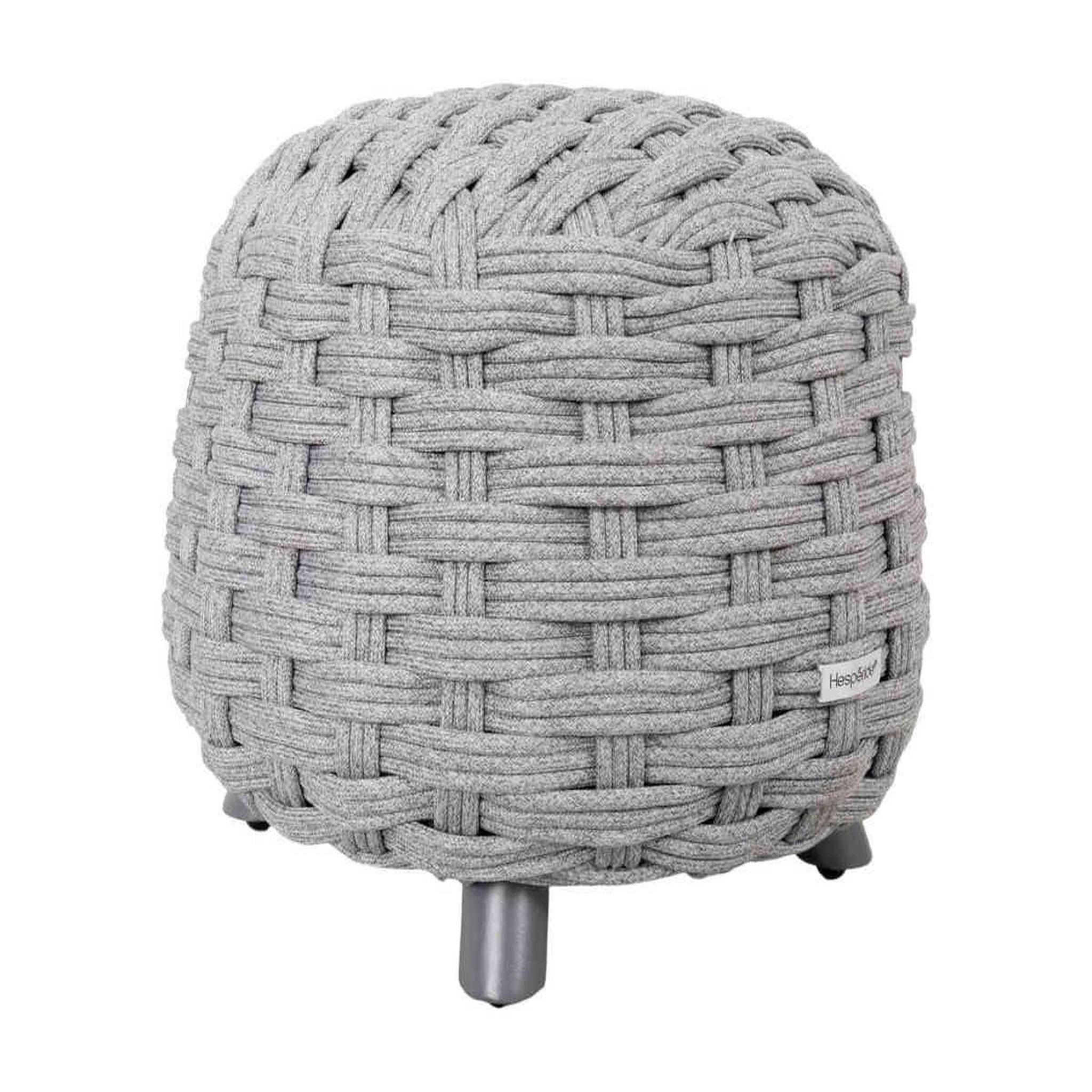 Voir la diapositive 1 : HESPERIDE Pouf de jardin tressé rond OBBAE