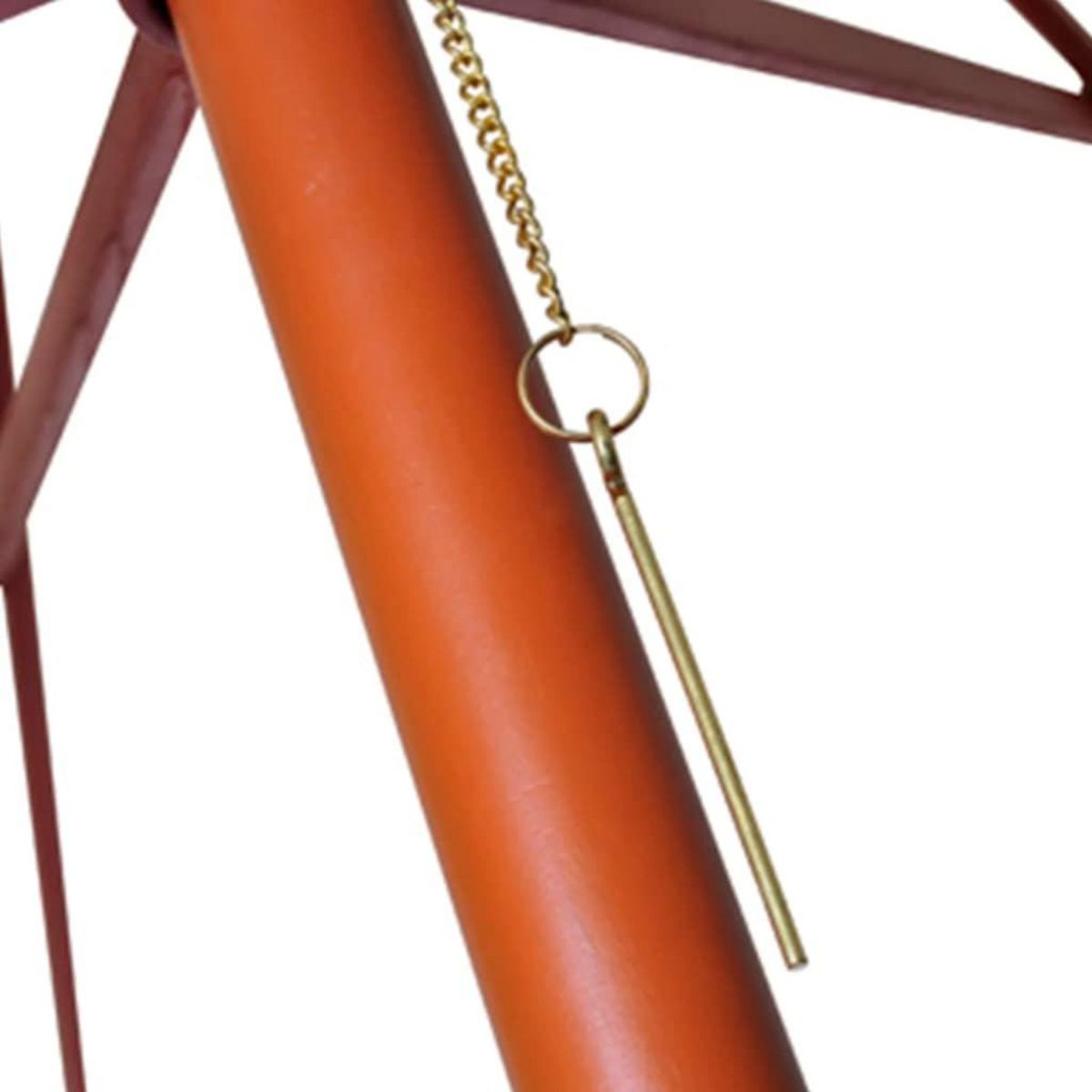 VIDAXL Parasol 300x258 cm Blanc sable