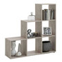 Voir la diapositive 1 : Paris Prix Étagère 6 Cases Design  Gaman  108cm Chêne Sable