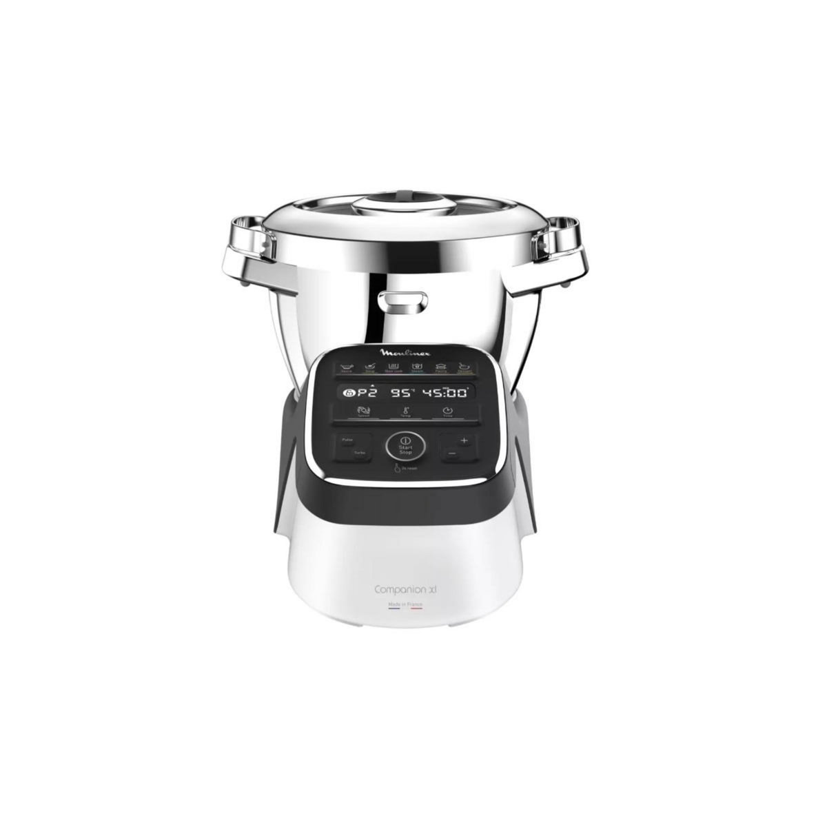 MOULINEX Robot cuiseur multifonctions 4.5l 1550w noir - HF809820