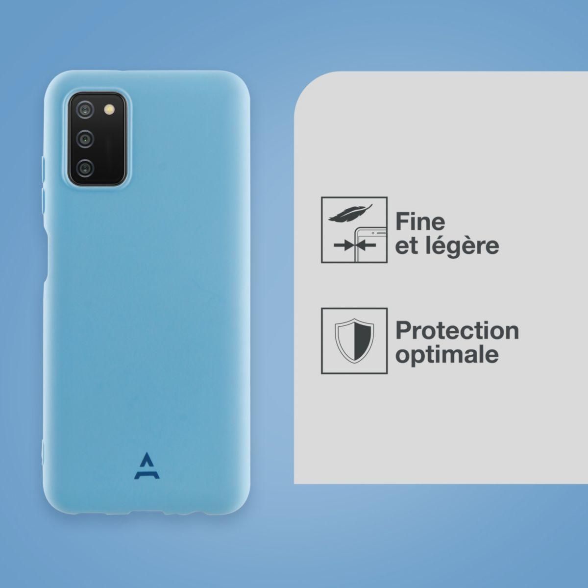 ADEQWAT Coque Samsung A03s bleu - Solidaire