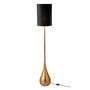 Voir la diapositive 2 : Paris Prix Lampadaire Design Goutte  Jonhie  130cm Or & Noir