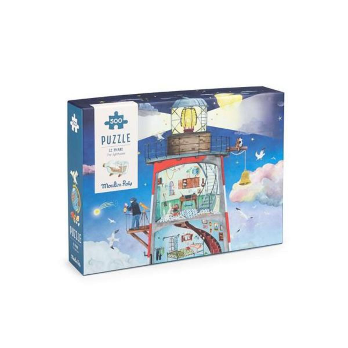 MOULIN ROTY Puzzle 500 pièces Moulin Roty Le Phare