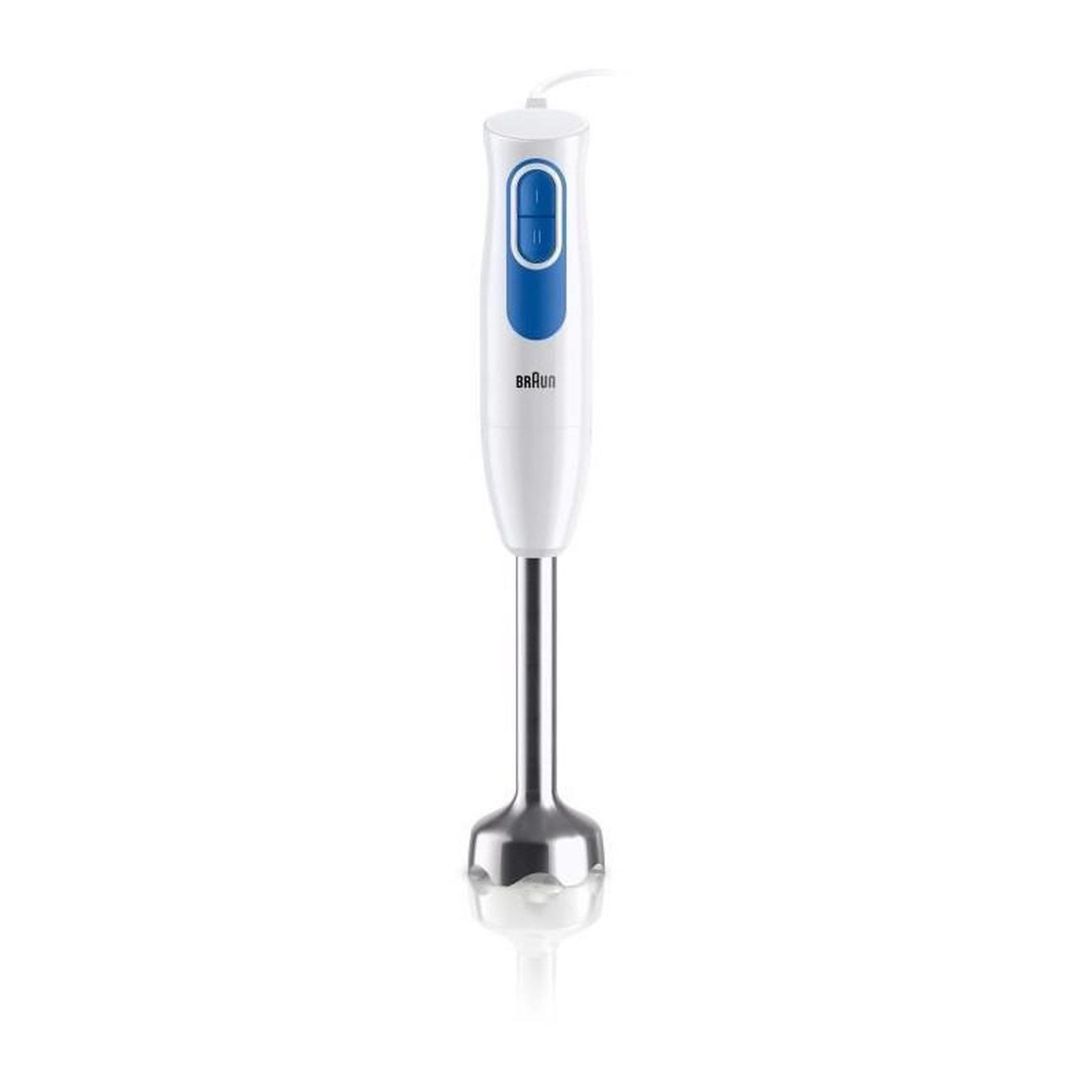 Voir la diapositive 2 : BRAUN Pied mixeur BRAUN MQ20.001M - Moteur 600 W - 2 vitesses - Systeme EasyTwist