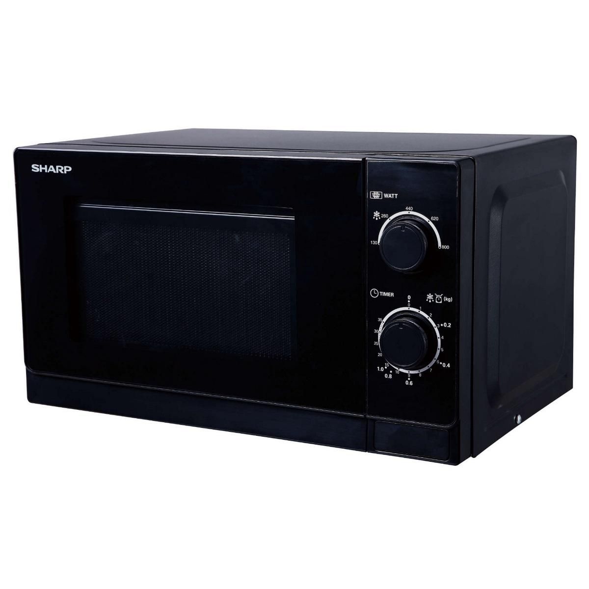 Sharp Micro-ondes solo 20l 800w noir - R200BKW