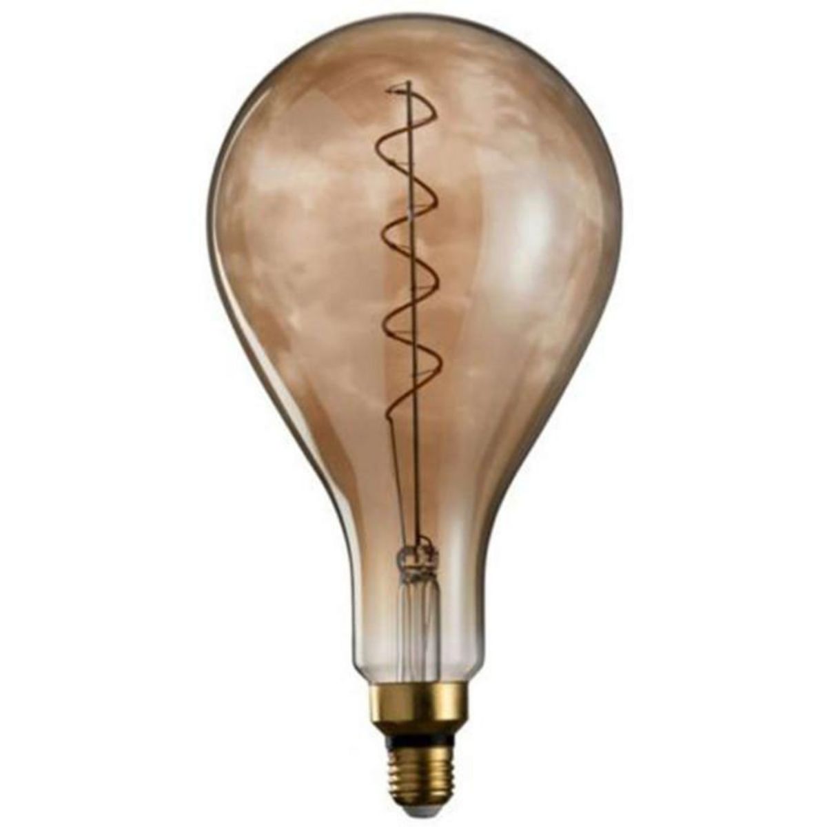 Paris Prix Ampoule Design Fumée  Spirale  31cm Marron