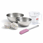 ZENKER Set de 54 ustensiles de pâtisserie moules à muffins bols à mixer spatule et verre doseur Zenker Haribo