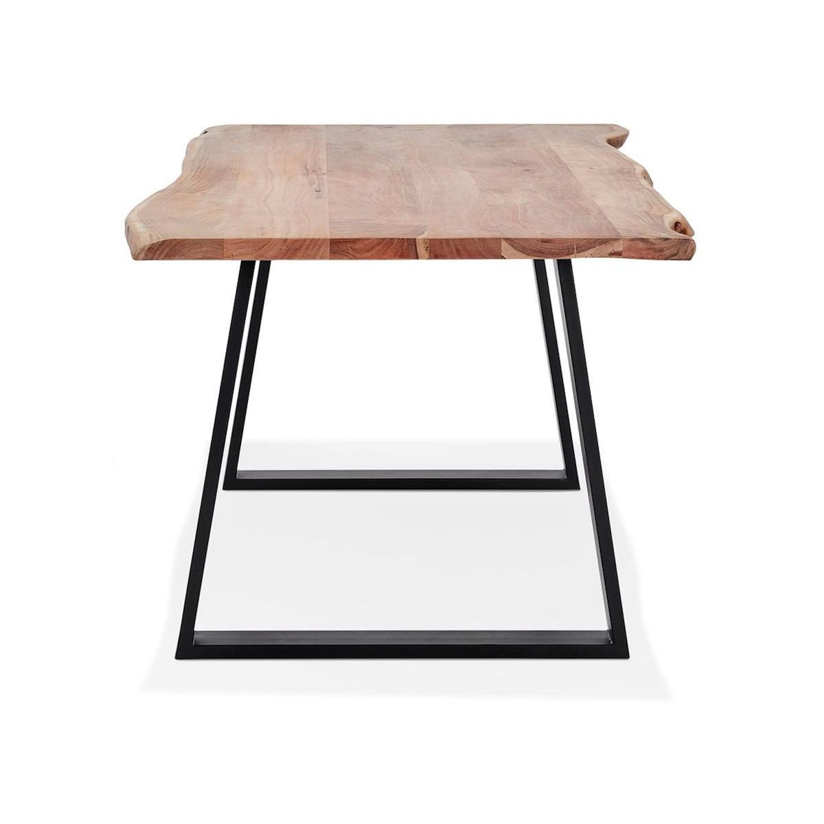 Paris Prix Table de Repas  Azimato  200cm Naturel & Noir