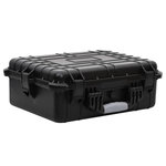 VIDAXL Valise de vol portable Noir 52x40x19 cm PP