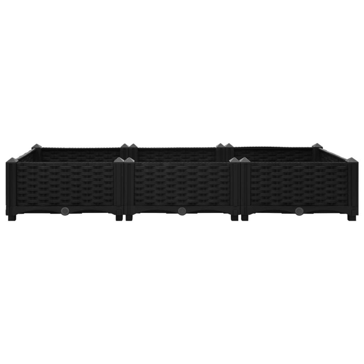 VIDAXL Lit sureleve 120x40x23 cm Polypropylene