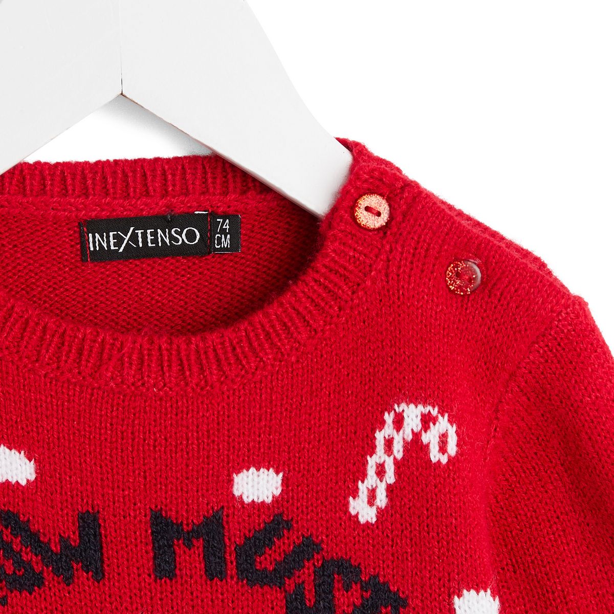 INEXTENSO Pull de noël "snow must go on" bébé fille