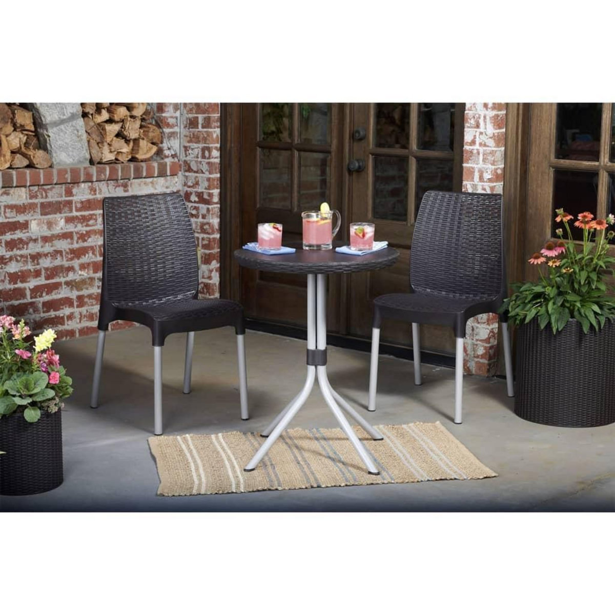 Keter Keter Jeu de bistro Chelsea Graphite 223562