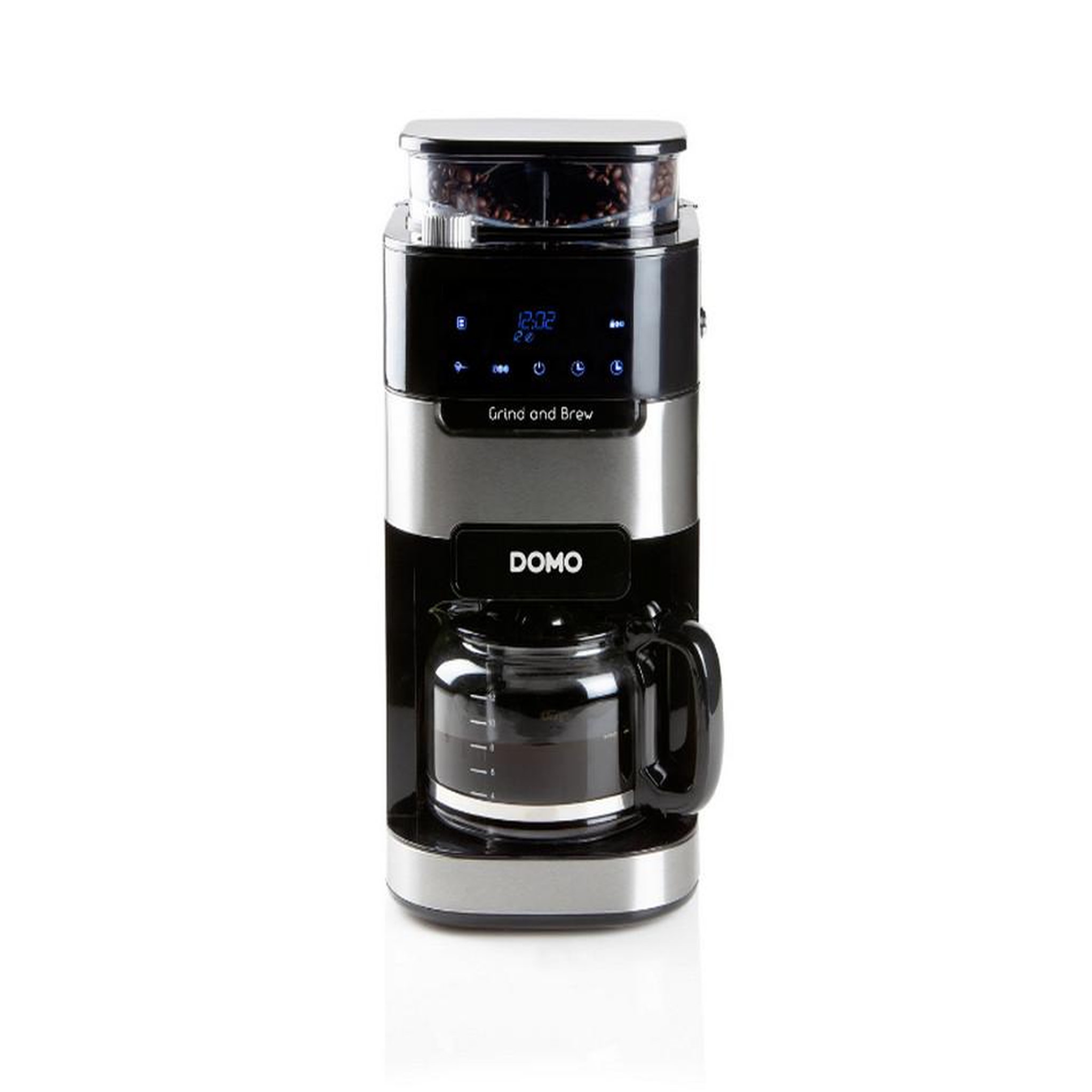 Domo Cafetière filtre programmable 12 tasses 900w noir - do721k