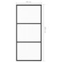 Voir la diapositive 6 : VIDAXL Porte coulissante Verre ESG et aluminium 90x205 cm Noir