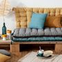 Voir la diapositive 6 : ATMOSPHERA Matelas de Sol 4 Pompons  Otto  60x120cm Bleu
