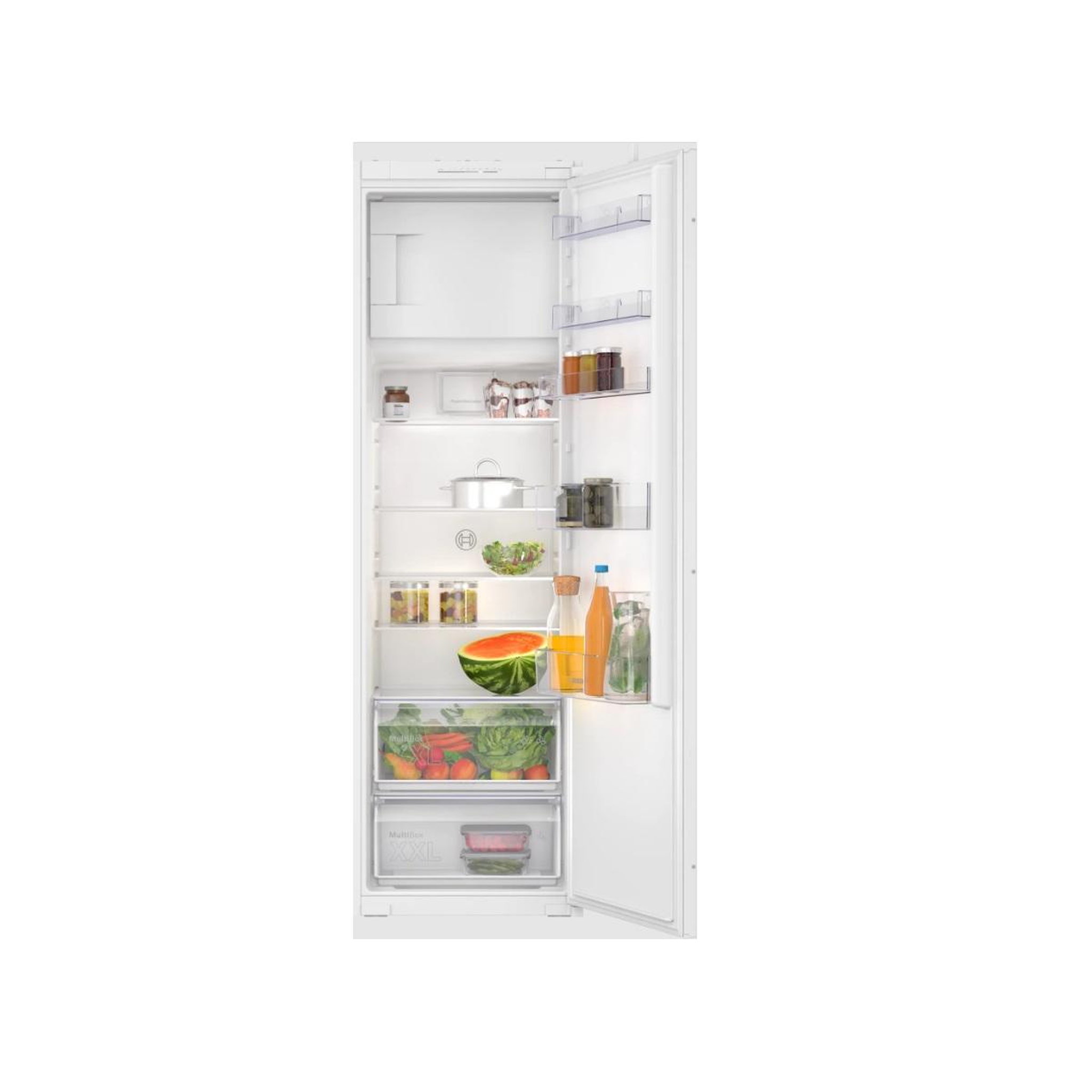BOSCH Réfrigérateur 1 porte intégrable à glissières 55cm 280l - kil82nse0