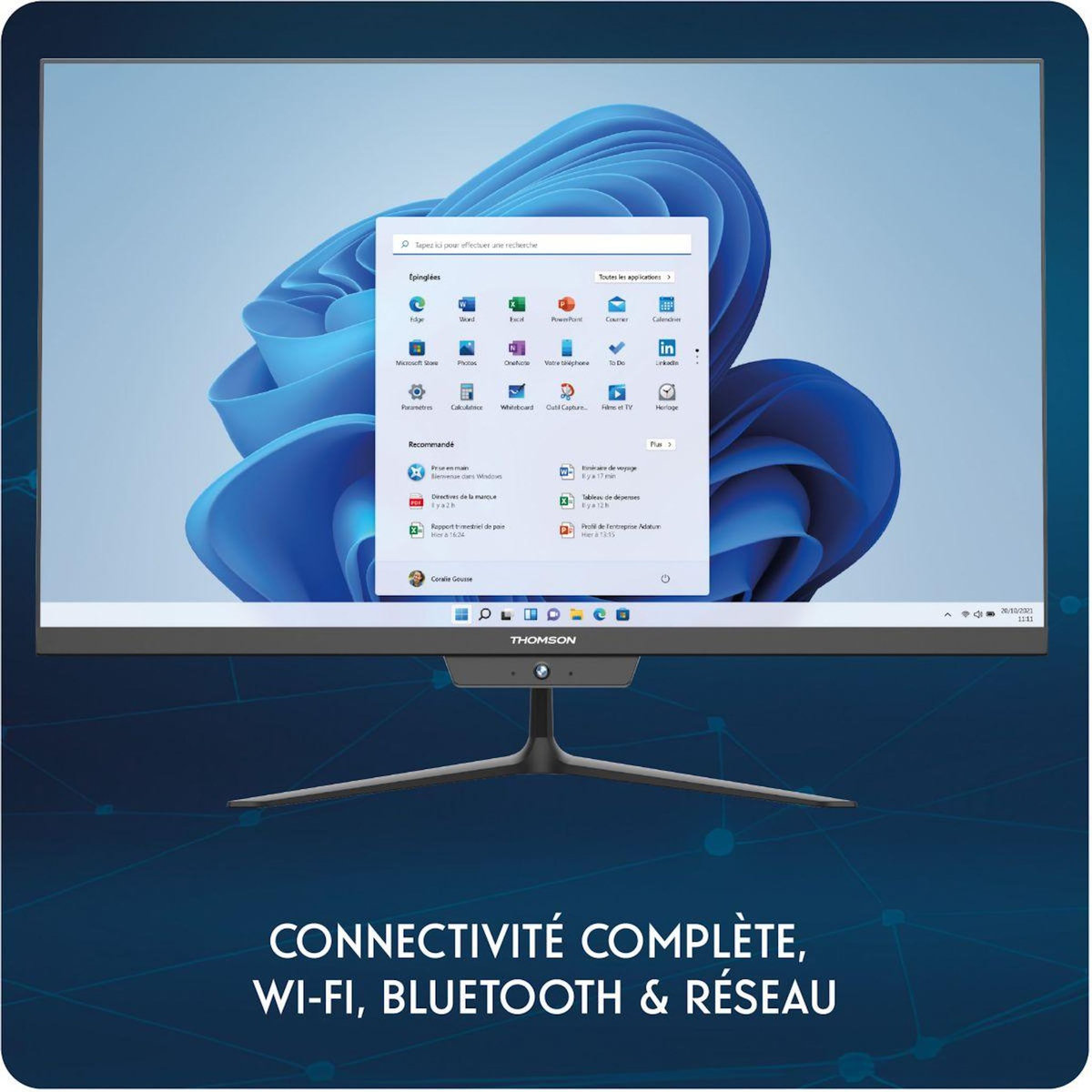 THOMSON Ordinateur tout-en-un A27I51216BK512C