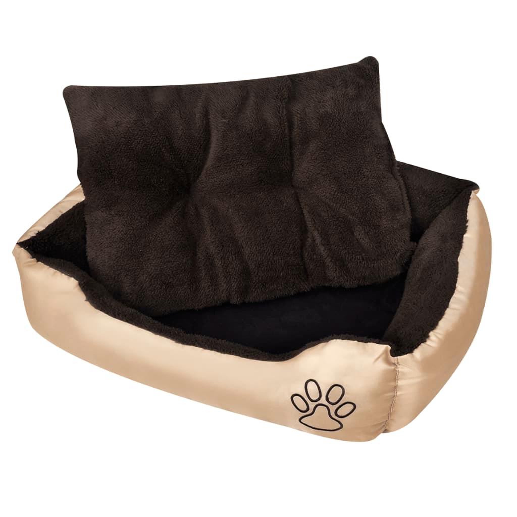 Voir la diapositive 1 : VIDAXL Lit chaud pour chiens avec coussin rembourre Taille XL