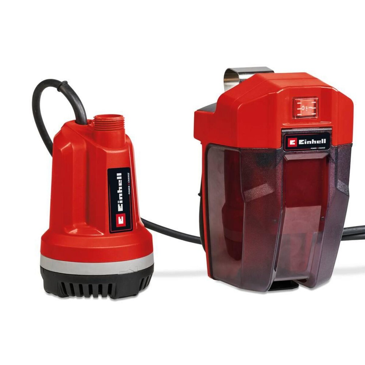 Einhell Pompe multifonction sans fil GE-PP 18 RB Li - Capacité de livraison 3000 L/h - sans batterie