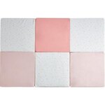 TINEO Maxi Tapis d'éveil Malin TINEO MON CoeUR 5en1 - Tapis évolutif multifonction - 120x180x5 cm