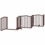 Voir la diapositive 5 : VIDAXL Barriere pour chien porte pliable 9 panneaux bois de peuplier