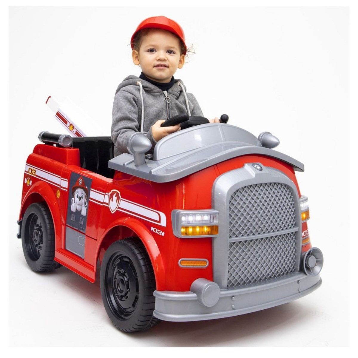 E-Road Camion de pompiers 6V Marcus Pat Patrouille