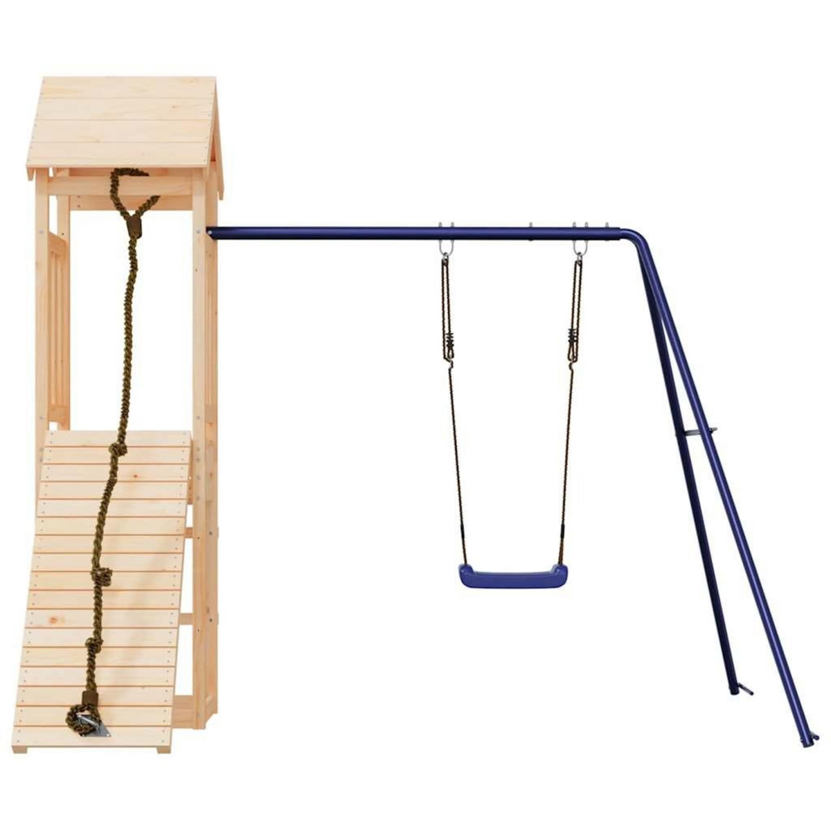 VIDAXL Aire de jeux d'exterieur bois de pin massif