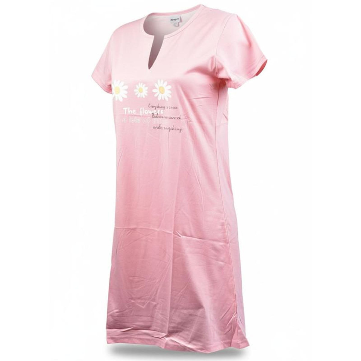 OZABI OZABI Chemise de Nuit Femme Microfibre Florales Manches Courtes