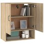 Voir la diapositive 4 : VIDAXL Armoire murale Chene sonoma 60x31x70 cm Bois d'ingenierie