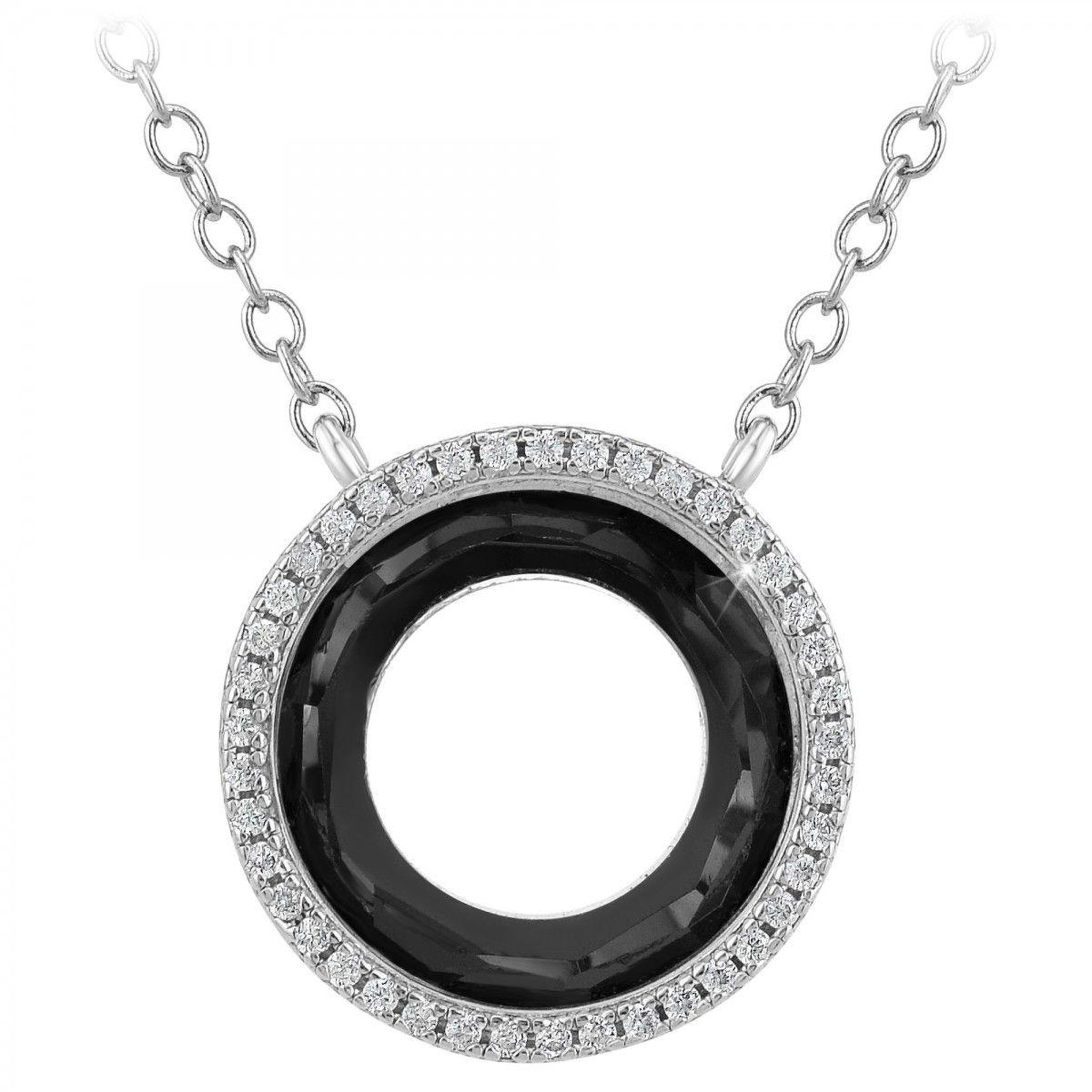 SC CRYSTAL Collier par SC Crystal orné de Cristaux scintillants