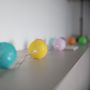 Voir la diapositive 3 : Lumisky Guirlande boules de coton MIMY Multicolore Coton 3.8M