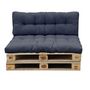 Voir la diapositive 4 : RED DECO Set 2 coussins d'extérieur gris anthracite - riouga
