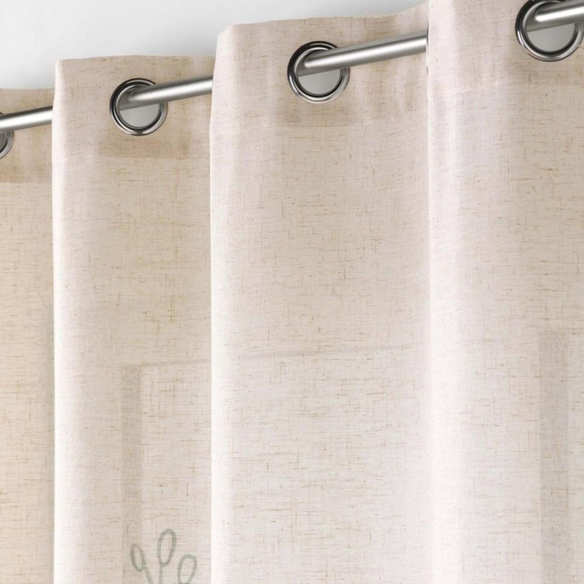 Douceur d'Intérieur Rideau à œillets 140x260 Aquarellis