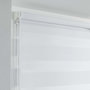 Voir la diapositive 2 : Paris Prix Store Enrouleur Jour Nuit  Daynight  45x180cm Blanc