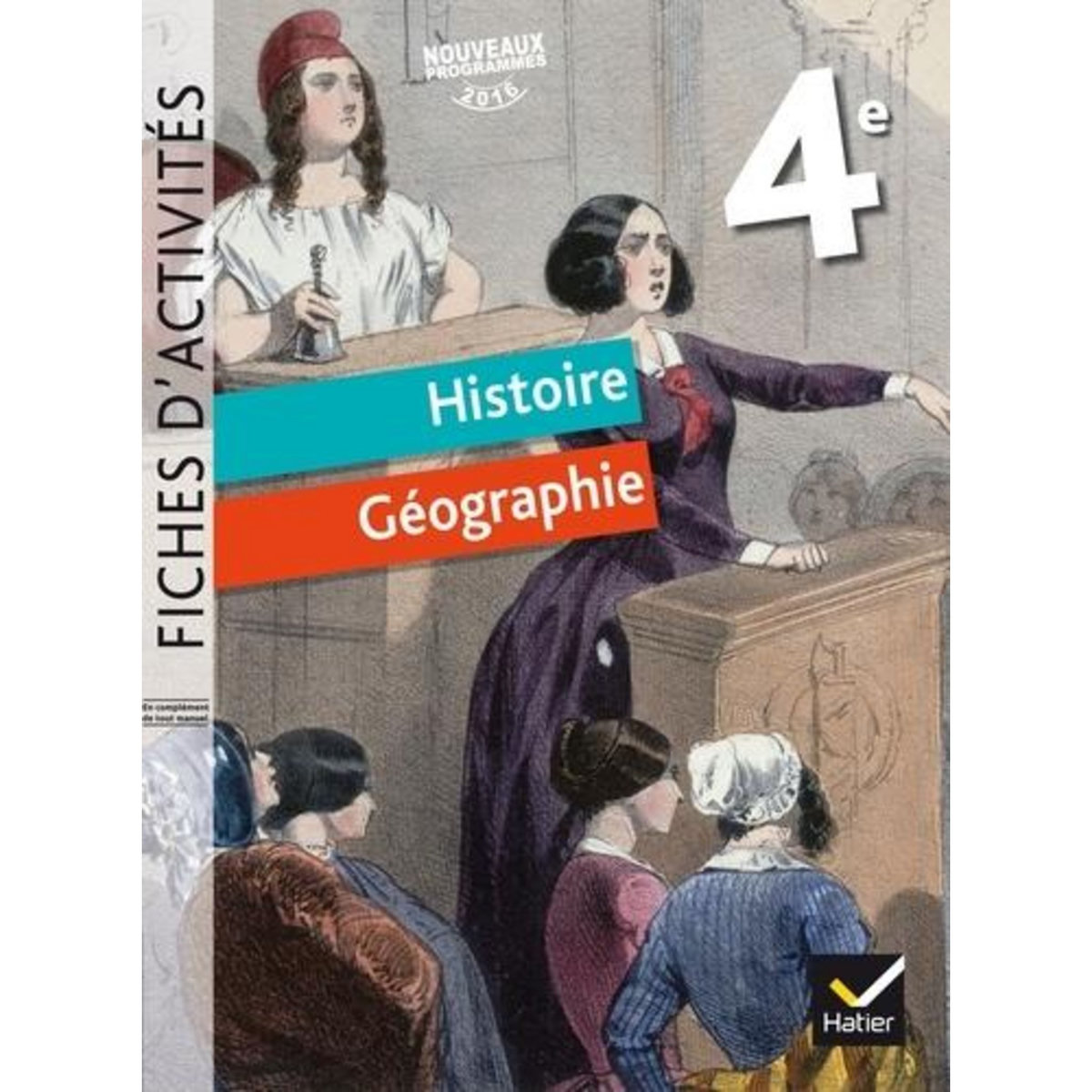 HISTOIRE GEOGRAPHIE 4E. FICHES D'ACTIVITES, EDITION 2017, Martinez Jean-Claude