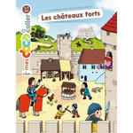 LES CHATEAUX FORTS. AUTOCOLLANTS, Ledu Stéphanie