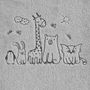 Voir la diapositive 2 : Sensei Maison Ensemble enfant 1 serviette de toilette + 1 drap de bain BABY JUNGLE