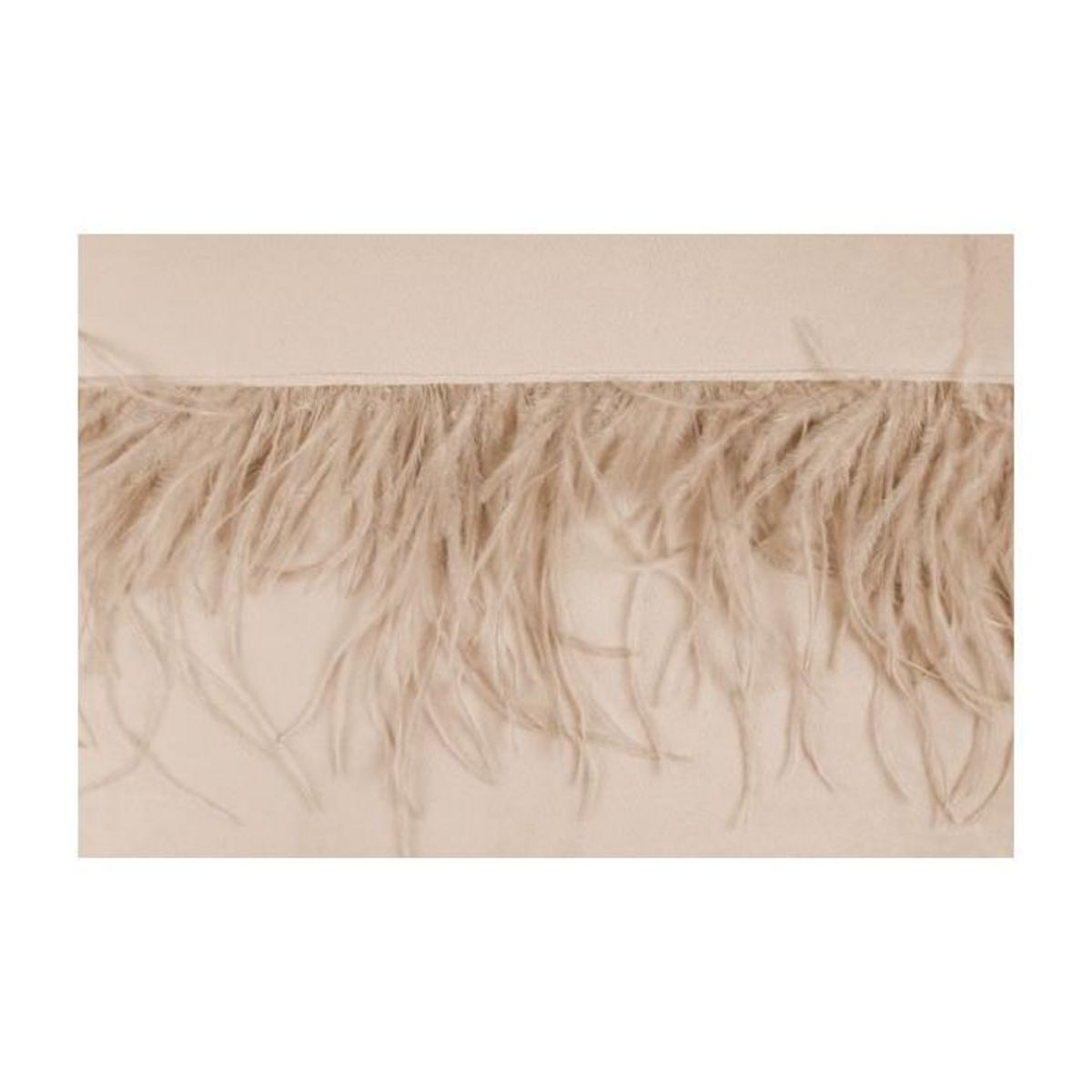 Paris Prix Ensemble Coussin & Plaid  Palmira  130x170cm Champagne