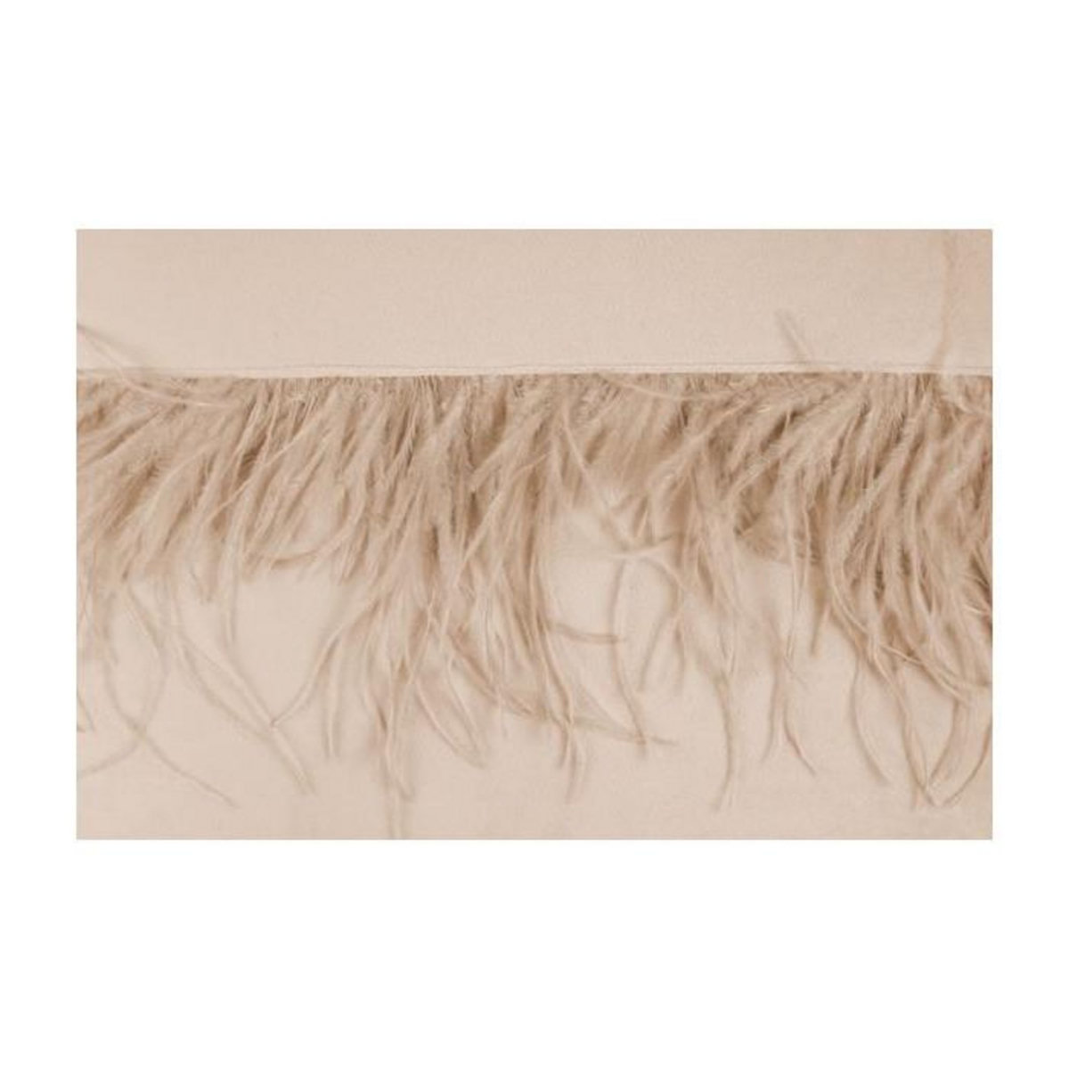 Paris Prix Ensemble Coussin & Plaid  Palmira  130x170cm Champagne