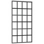 Voir la diapositive 5 : VIDAXL Porte coulissante kit de quincaillerie noir 102x205cm verre ESG