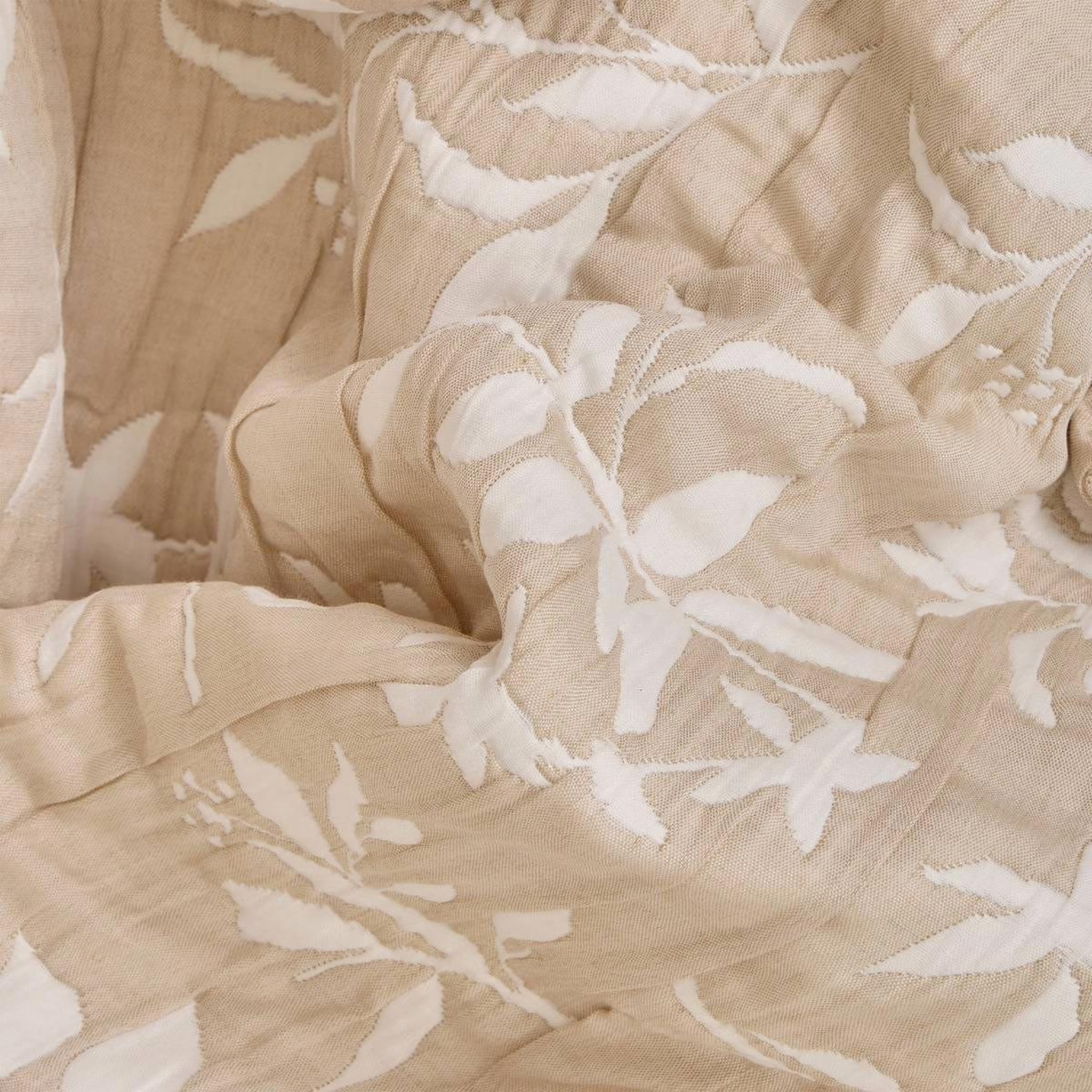 Voir la diapositive 2 : ATMOSPHERA Dessus de lit réversible  nuvia  240x260cm beige
