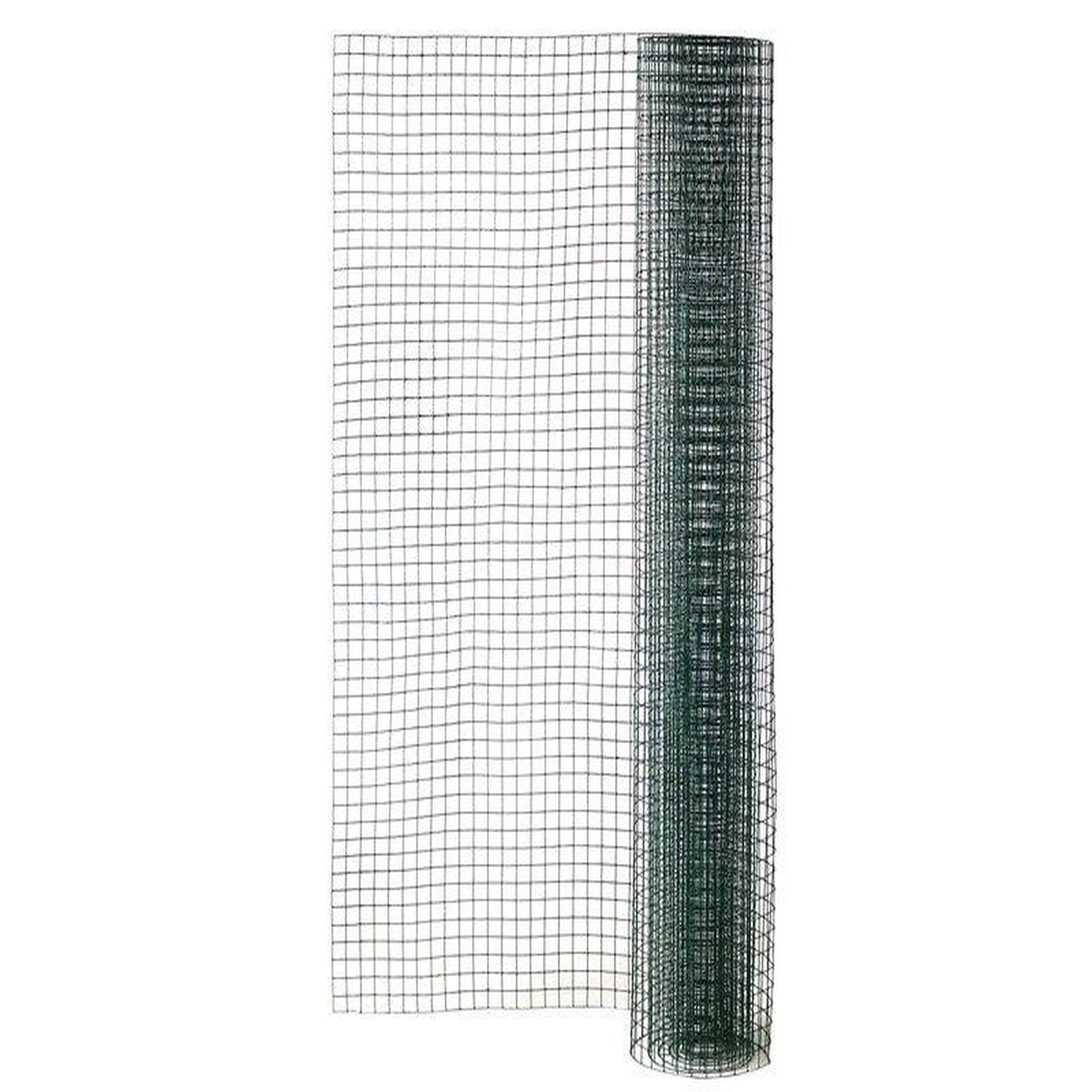 CENTRALE BRICO Grillage Pour Animaux Soudé Vert, H.0.5 X L.3 M, Maille H.12 X L.12.7 Mm