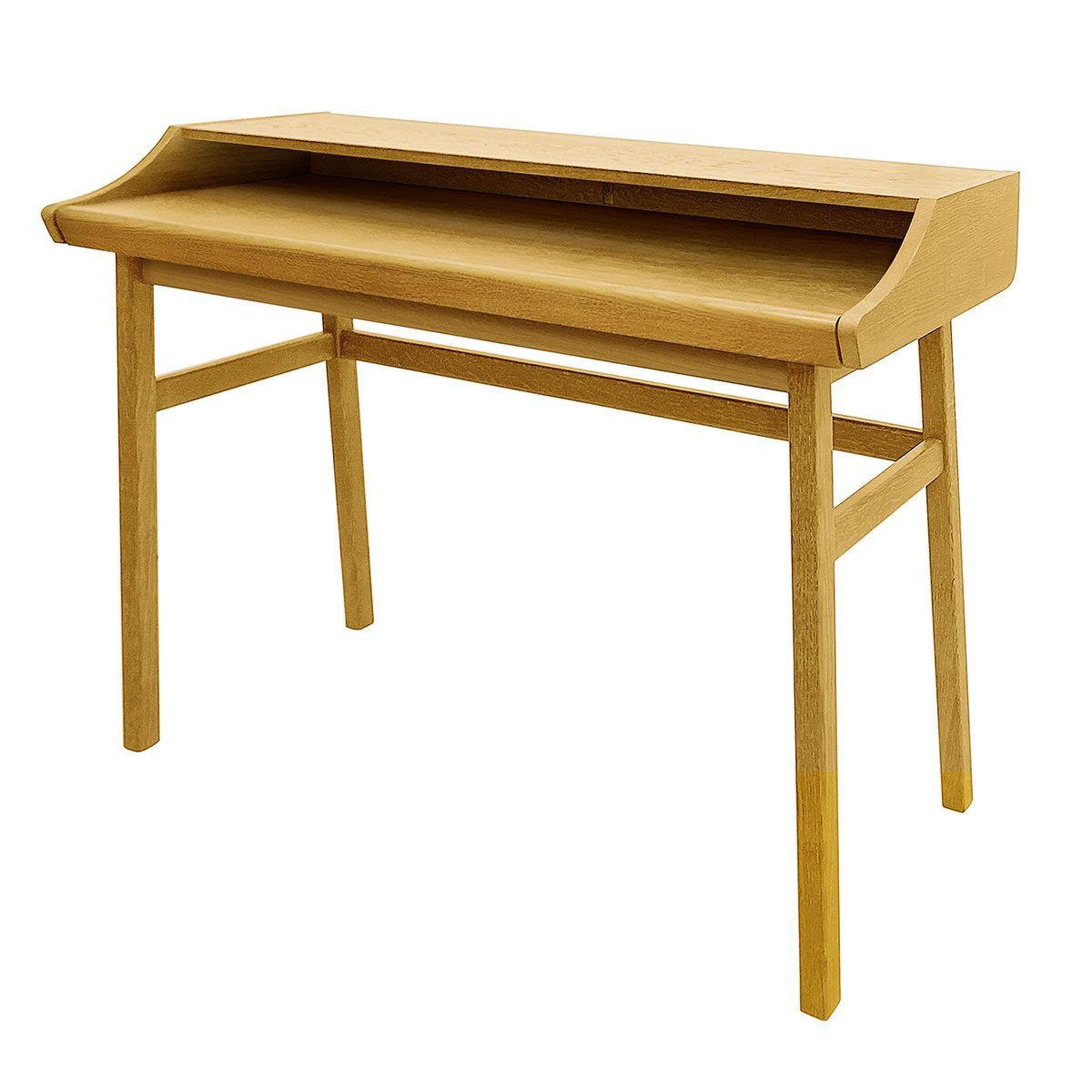 Voir la diapositive 4 : Paris Prix Bureau design  carteret  115cm chêne clair