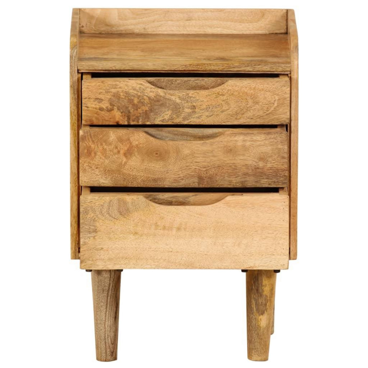 VIDAXL Table de chevet Bois de manguier massif 40 x 30 x 59,5 cm