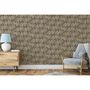 Voir la diapositive 4 : DUTCH WALLCOVERINGS DUTCH WALLCOVERINGS Papier peint Galactic Marron et blanc