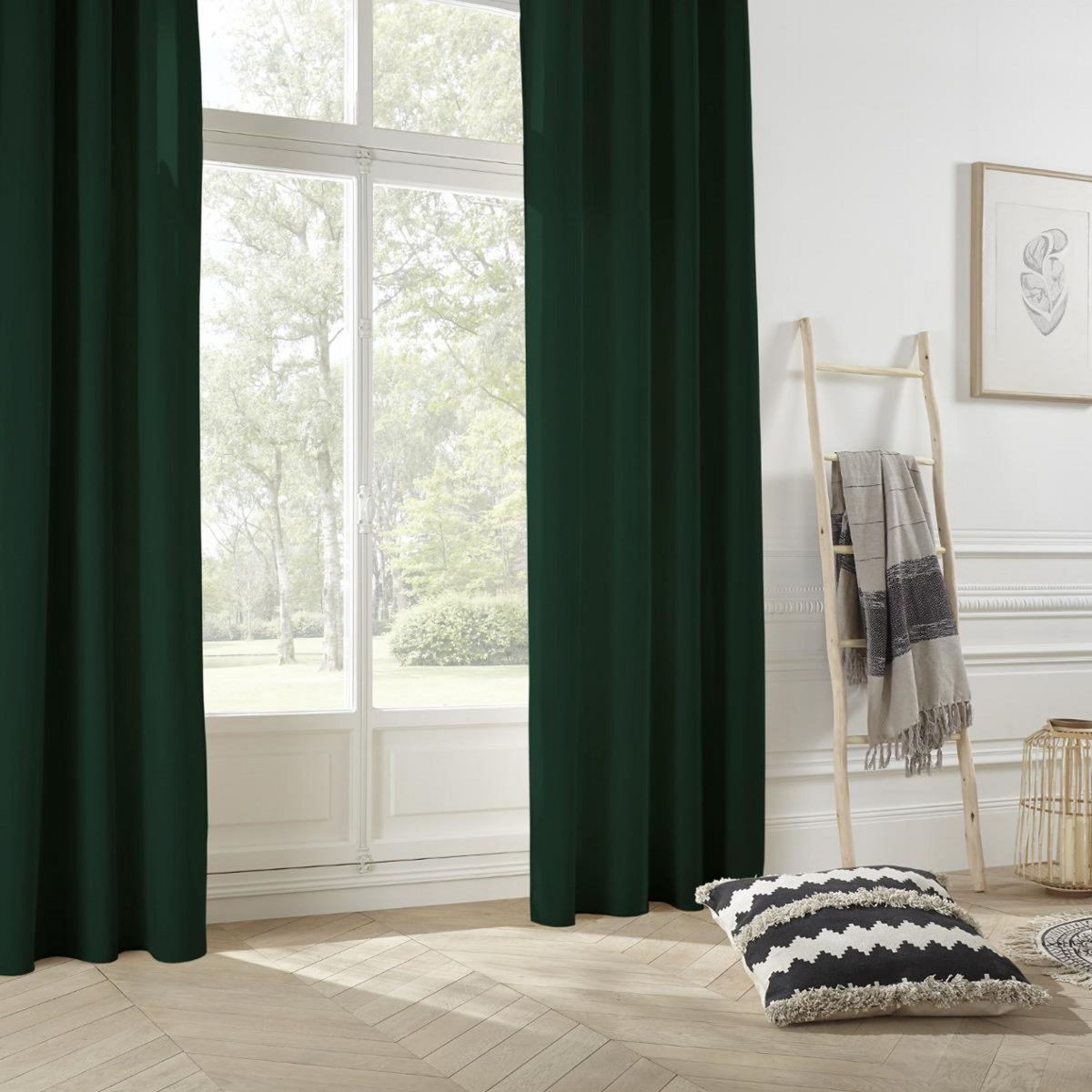 ATMOSPHERA Rideau tamisant à oeillets PANAMA