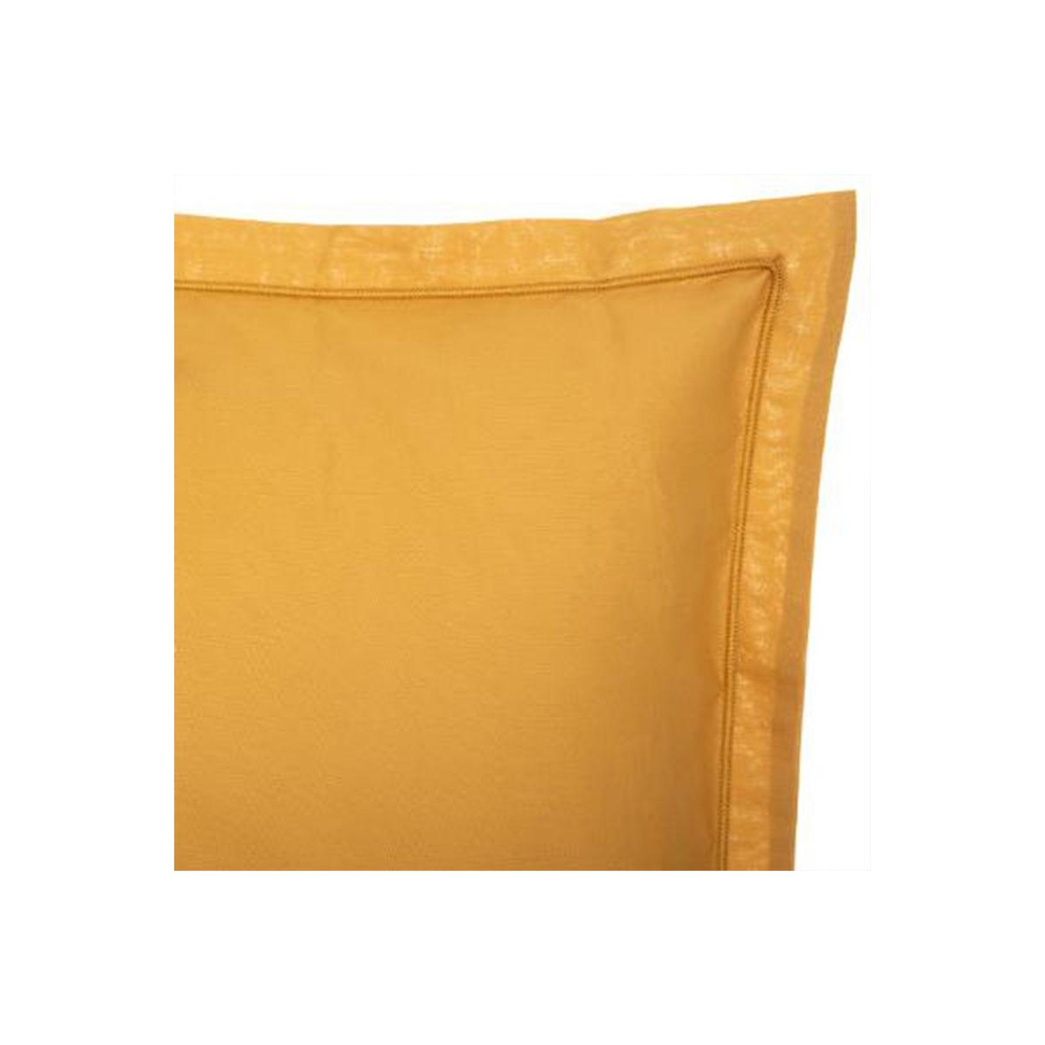 Voir la diapositive 2 : ATMOSPHERA Taie d'oreiller  intérieur  63x63cm ocre